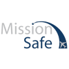 A second version of MissionSafe logo, stacked instead of horizontal line